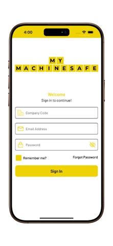 My MachineSafe screenshot