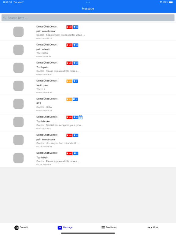 Screenshot #5 pour DentalChat