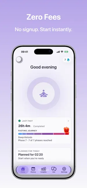 Fastology: Fasting Tracker screenshot 2