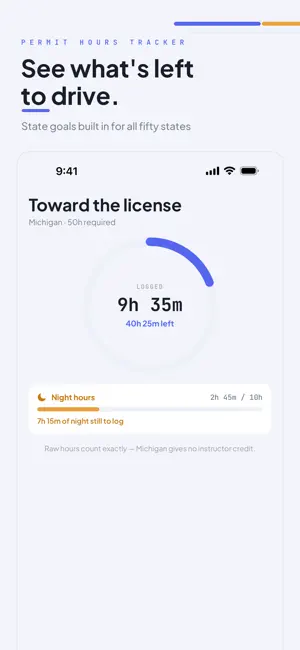 Drivetally: Teen Driving Log screenshot 4