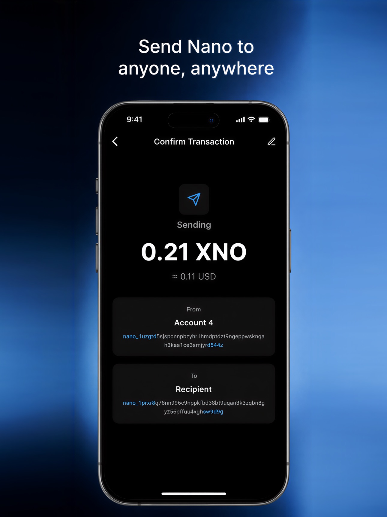 Screenshot 5 of Berry Wallet: Secure Nano