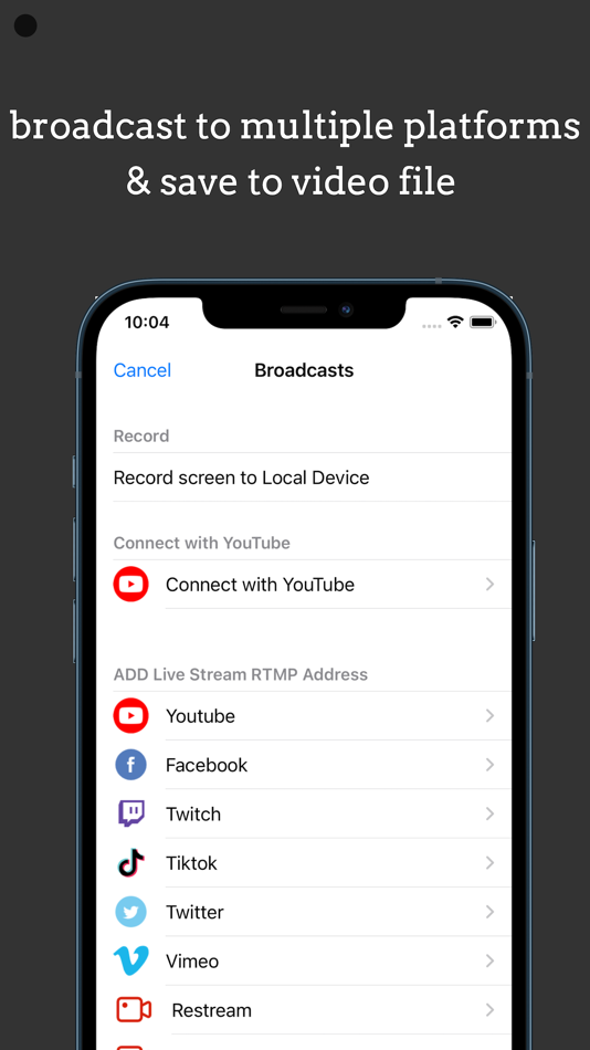 #2. Live Recorder -Screen Recorder (iOS) By: 国辉 满