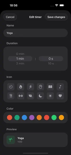 Intervalio: Interval Timer screenshot 3