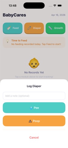 LittleNest-Baby Growth Planner iPhone screenshot