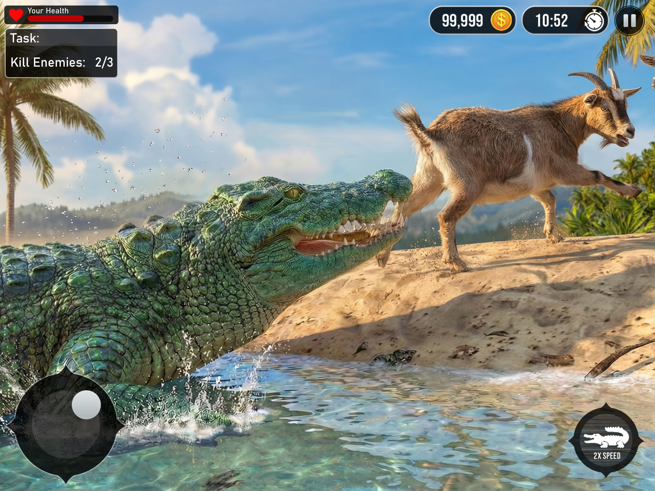 Crocodile Attack LIfe Sim 3D screenshot 7