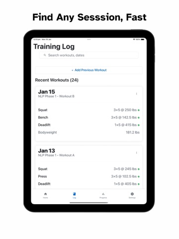 Starting Strength V2 iPad screenshot