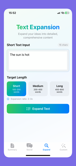 AI Assistant:Text Summary Post Screenshot 3 of 7