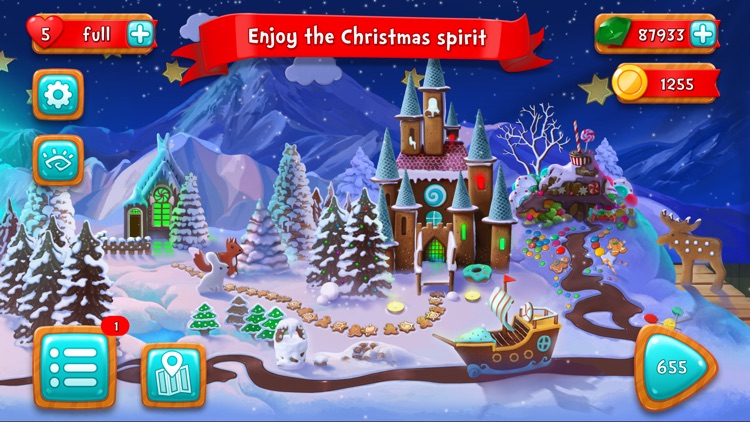 Christmas Mansion Puzzle Saga screenshot-0