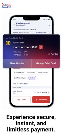 Union ease - Mobile Banking Screenshot 5 of 7