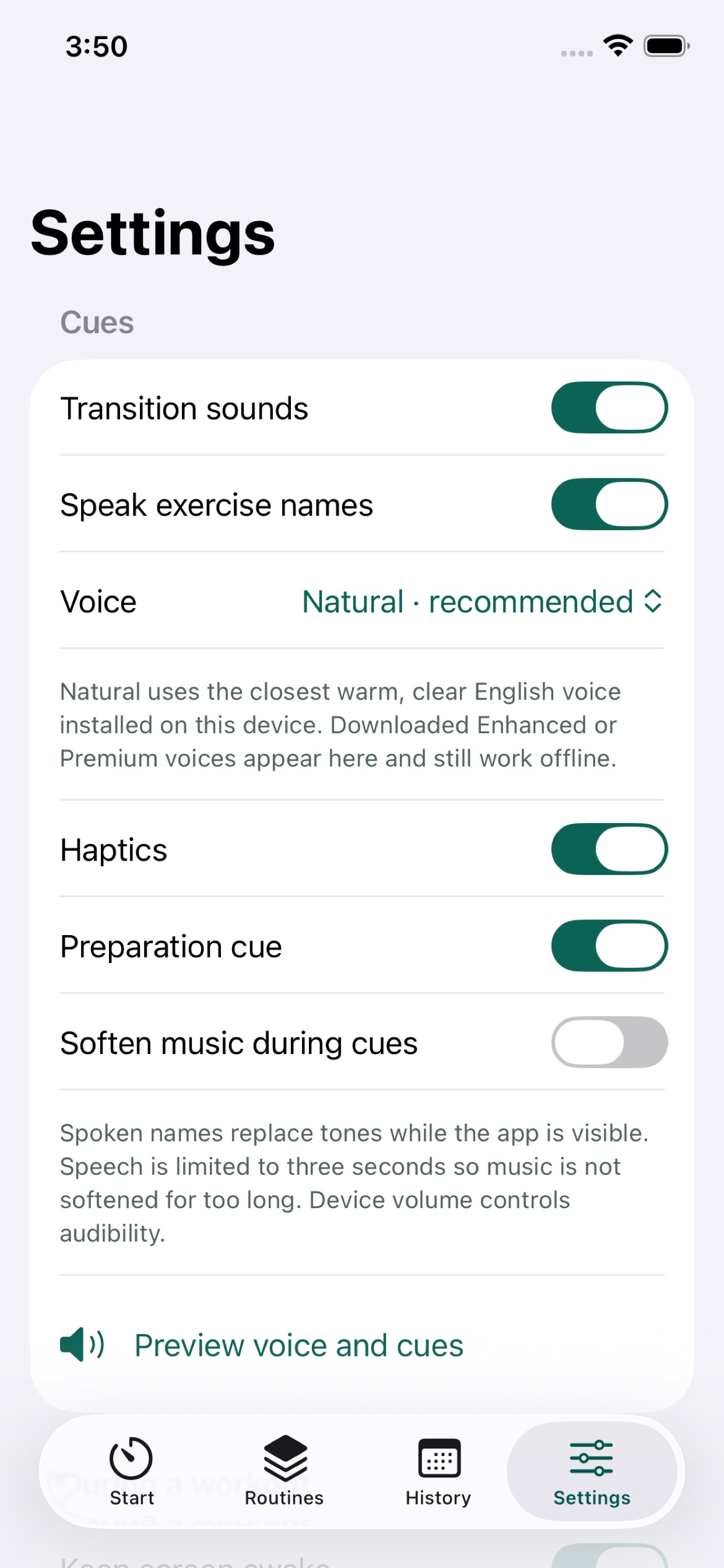 Screenshot 4 of Pacefold: Interval Timer