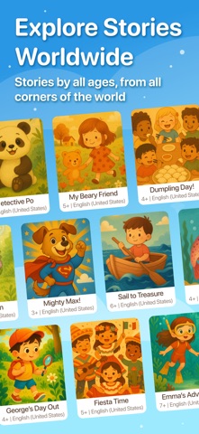 StoryFactory: AI Story Books iPhone screenshot
