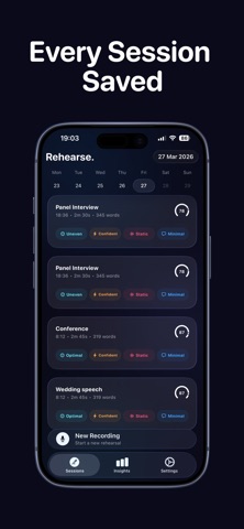 Rehearse: Speech Coach screenshot