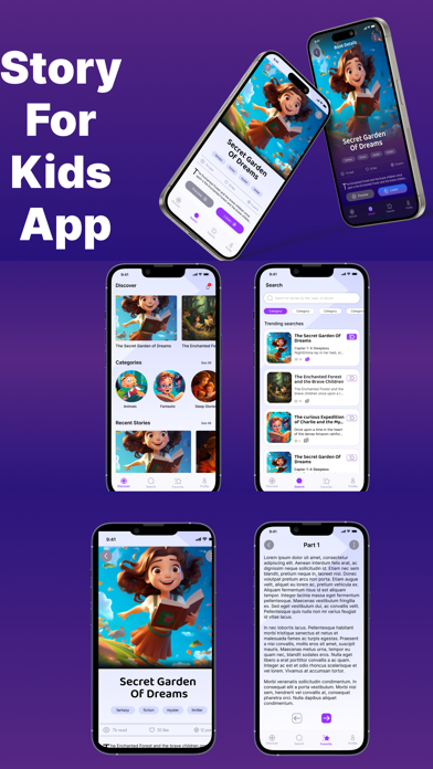 StoryTime Kids: AI Storybook iPhone screenshot 1 - Book app