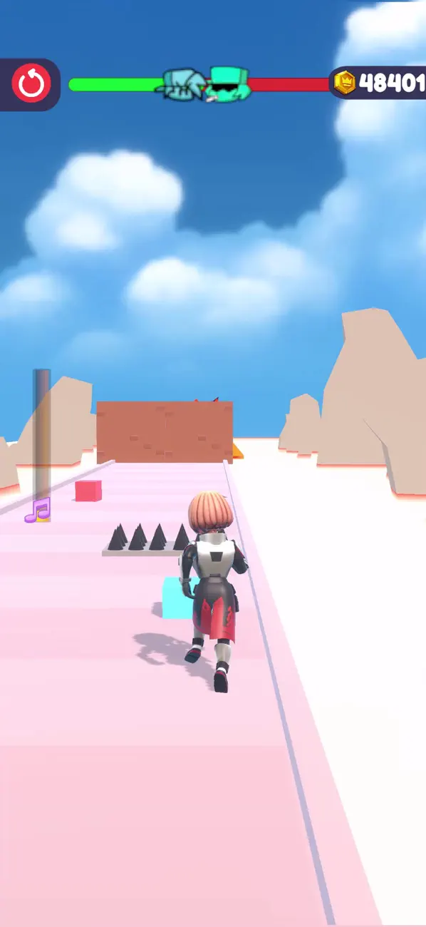 Screenshot #2 pour Beat Swipe : Music battle Funk