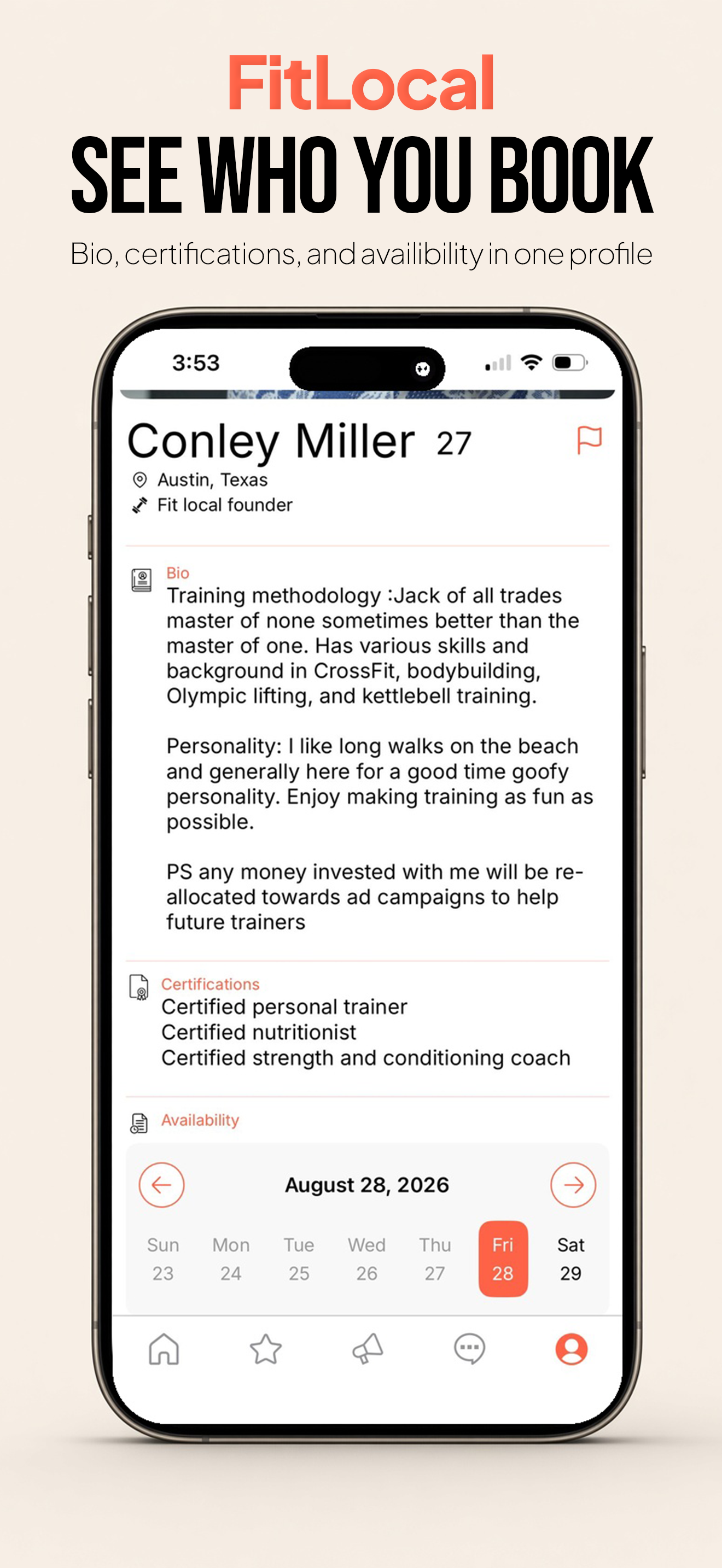 FitLocal: Find Local Trainers screenshot 3