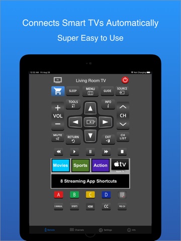 Remote for Samsung : iSamSmart iPad screenshot