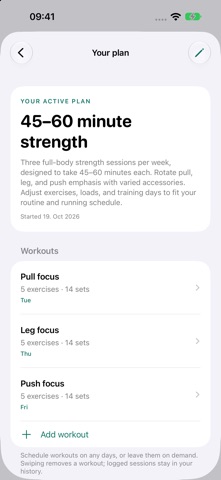 Form: Offline Workout Tracker screenshot 1