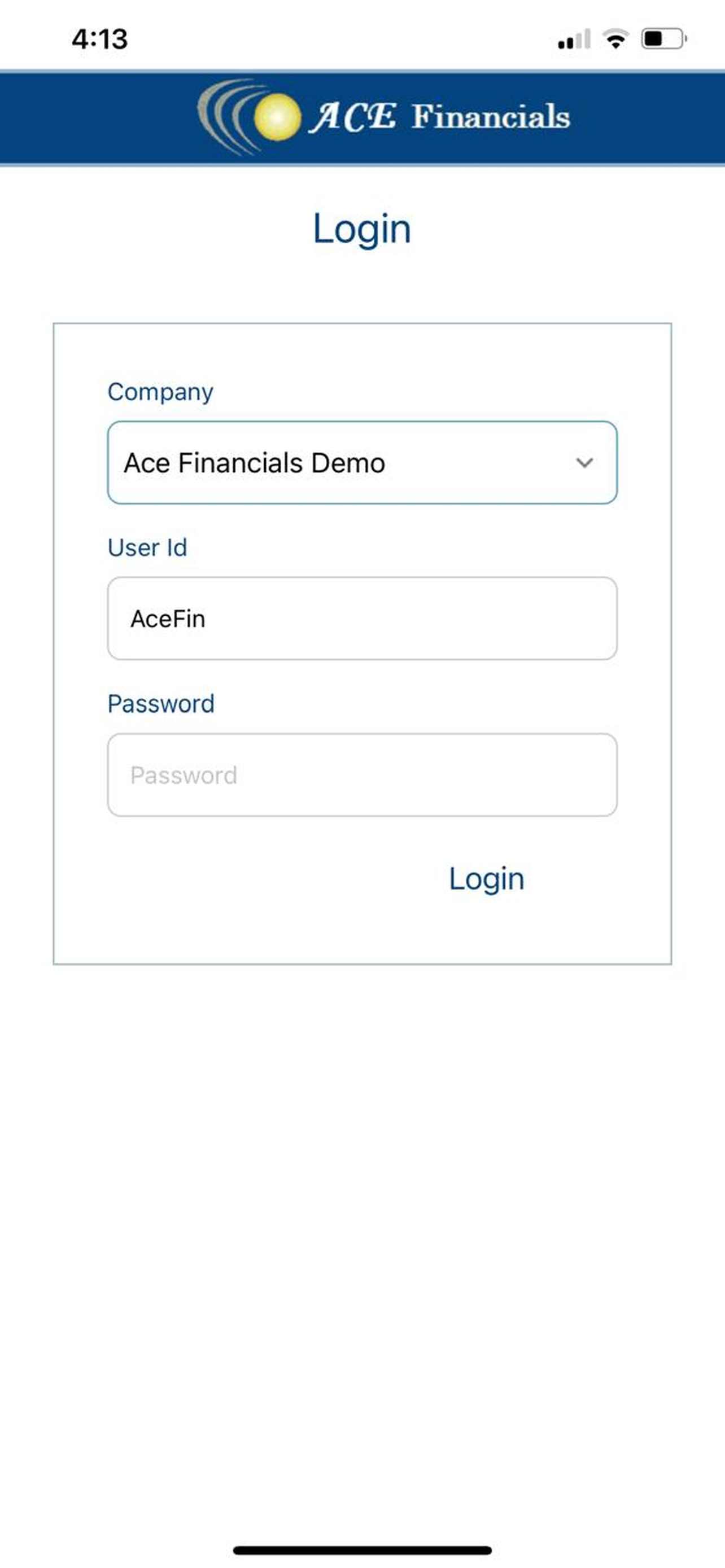 ACE Financials screenshot 5