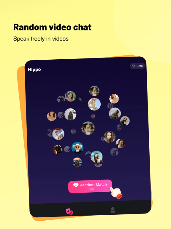 Screenshot #6 pour Hippo - Live Random Video Chat