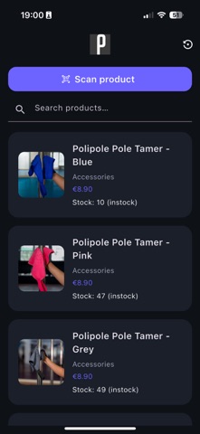 Product Stock Manager screenshot