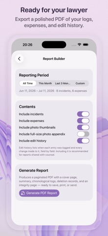 Oya Shield: Custody Log Screenshot 7 of 7
