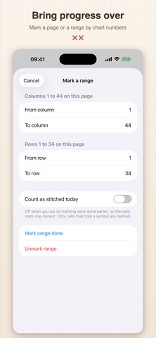 StitchGrid: Cross Stitch Chart screenshot