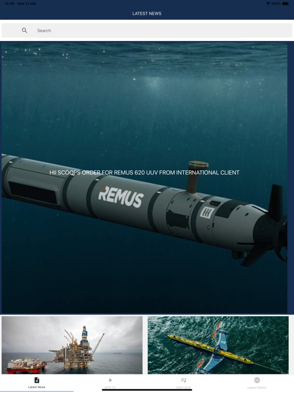 Screenshot #5 pour Marine Tech News