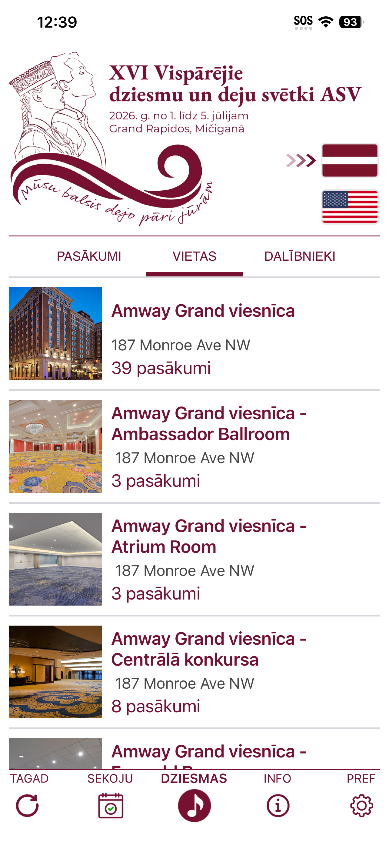 XVI Latvian Song & Dance Fest screenshot 5