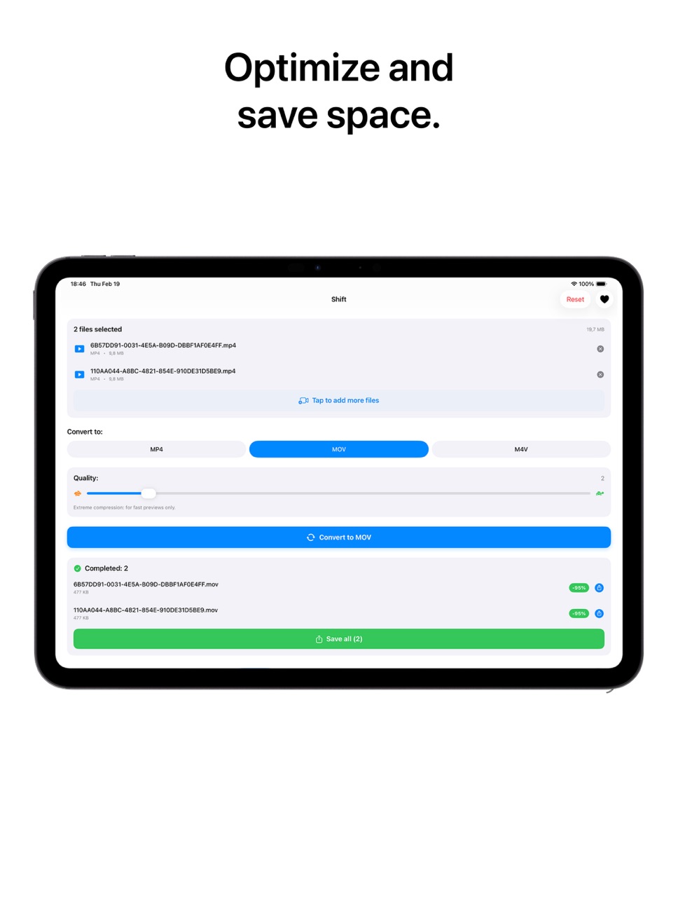 iPad screenshot