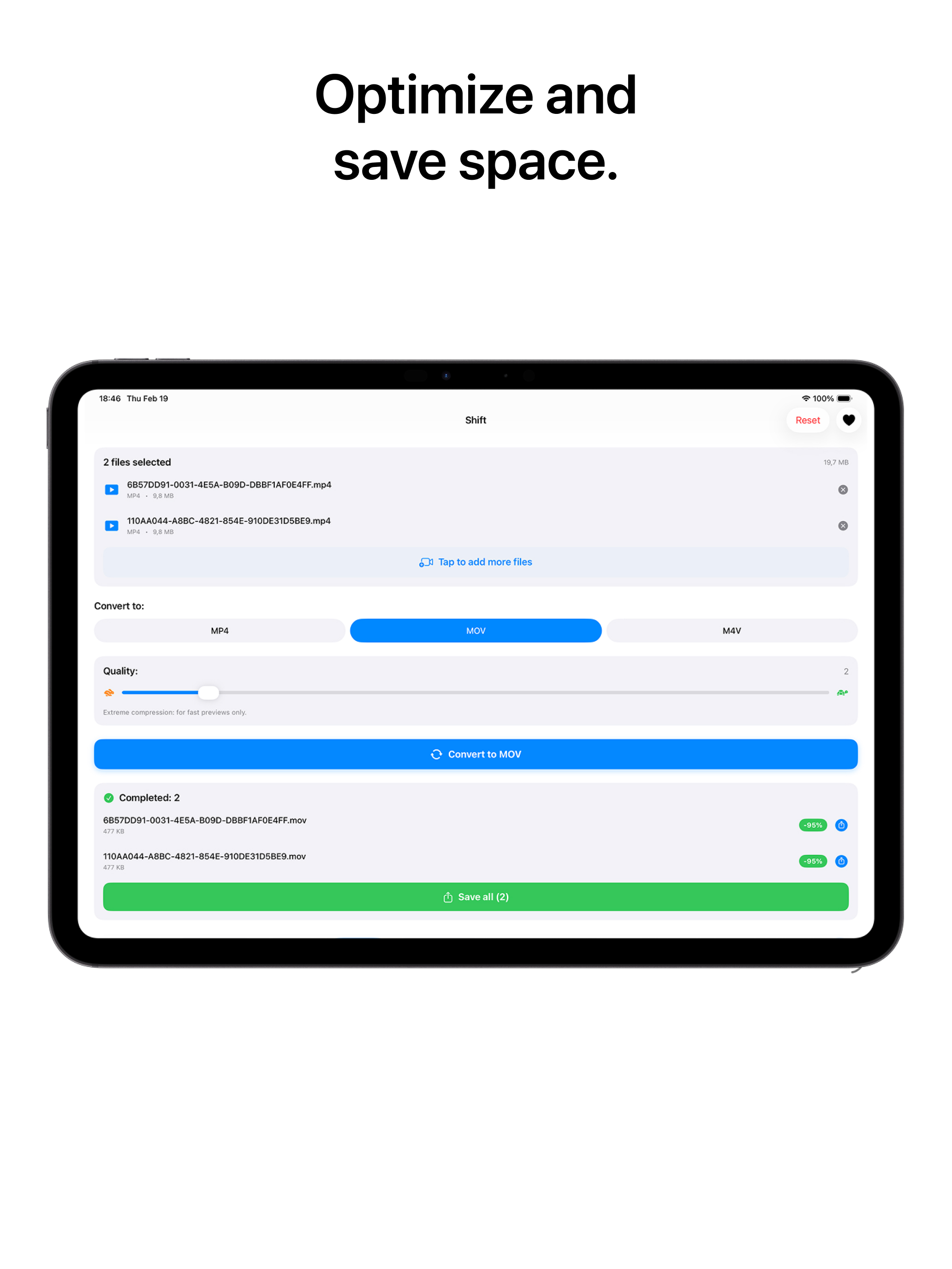 Shift: PDF & Video Converter