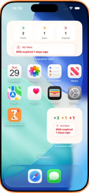 Expiration Alert screenshot 2