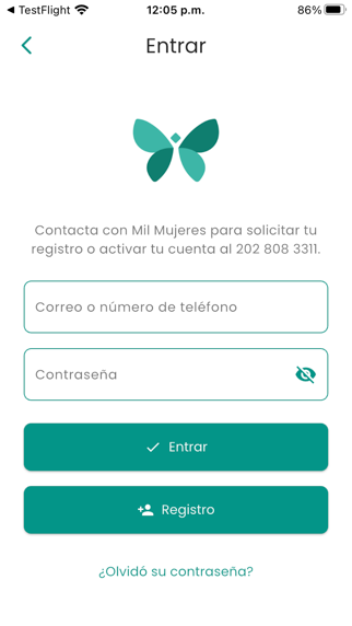 Mil Mujeres App iPhone screenshot