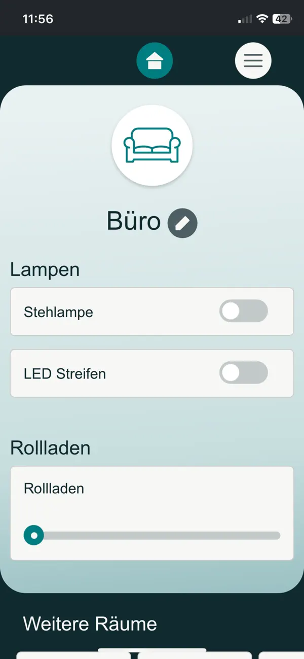 Screenshot #2 pour escos Smart Home