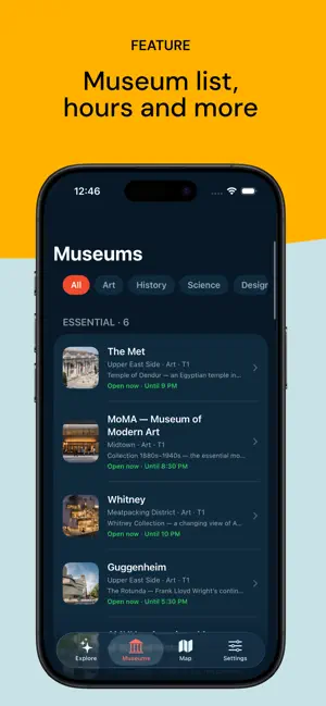 New York Museum Guide screenshot 3