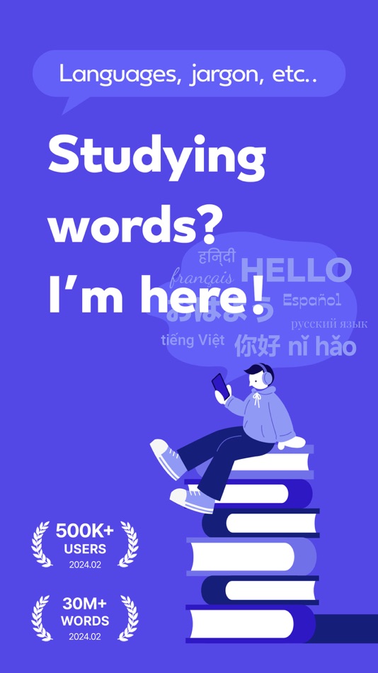 #1. Onevoca - Flashcards (iOS) 由: Minsu Kim