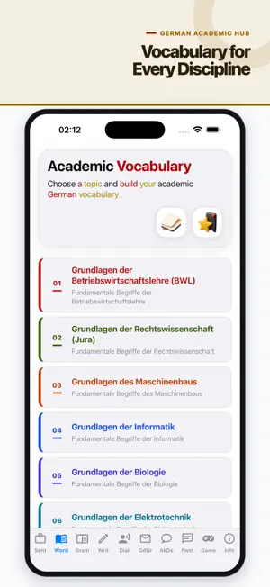 German Academic Hub screenshot 2
