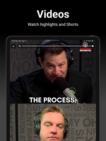 Seattle Sports 710 AM iPad screenshot