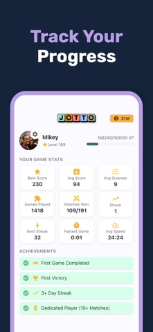 Jotto! Screenshot 8 of 8