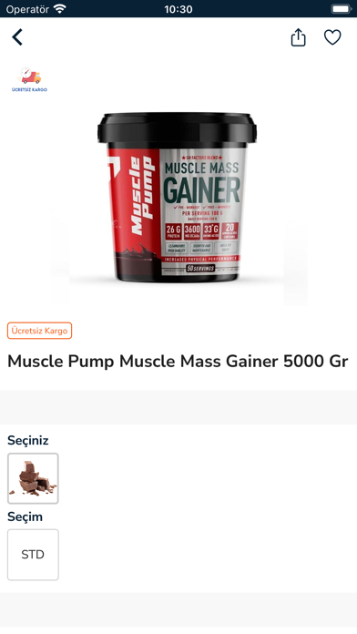 MusclePump Screenshot
