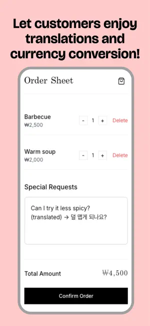HandiMenu – QR Menu Creator screenshot 4
