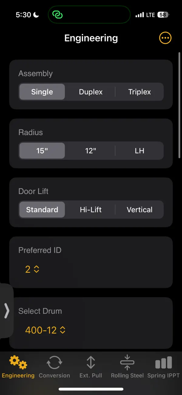 Screenshot #1 pour IDC Spring Calculator
