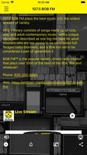 107.5 BOB FM KRZD screenshot 3