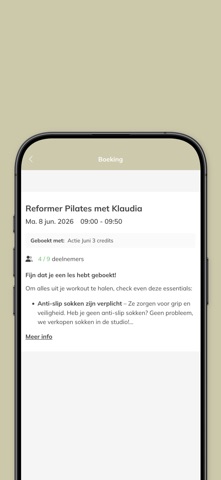 Solid Pilates iPhone screenshot