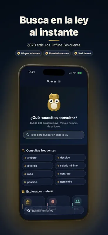 LeyMX: Leyes y Código Penal screenshot 1 of 6