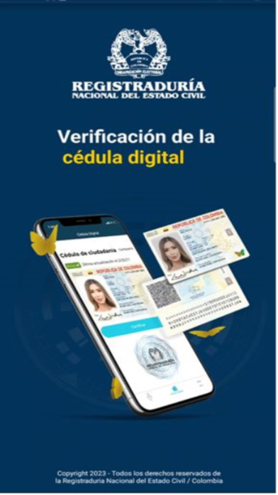 Verificar Cedula Digital Screenshot