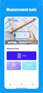 measure-ruler&level tool screenshot #2 for iPhone