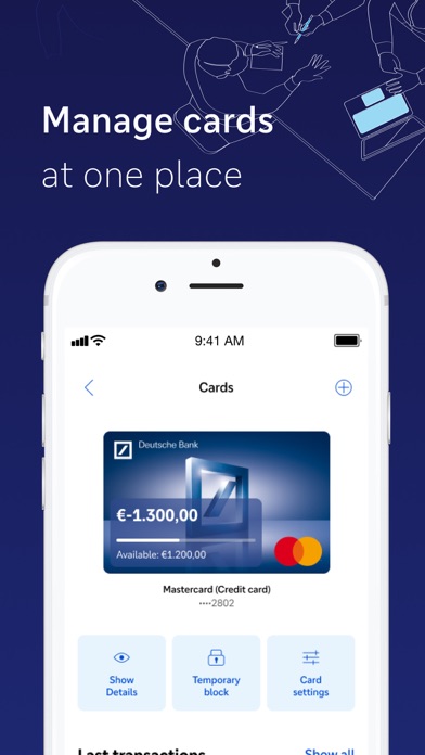 Deutsche Bank iPhone screenshot 5 - Finance app