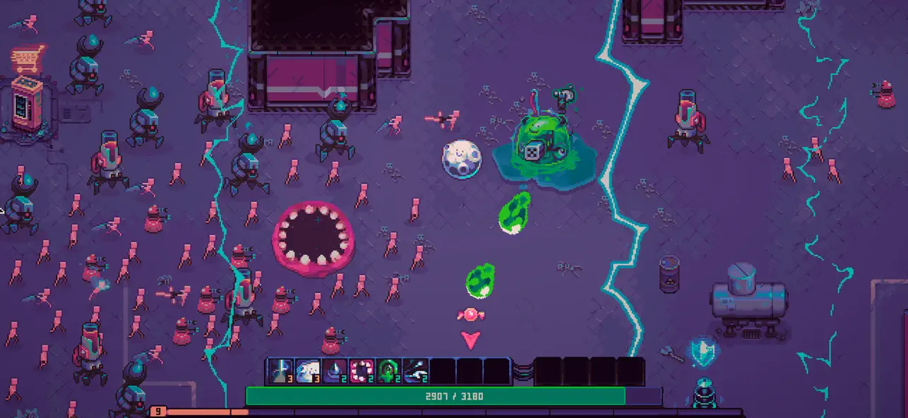 Screenshot #1 pour Slime 3K: Rise Against Despot
