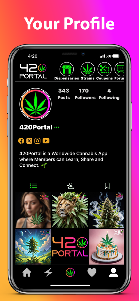 420Portal: Weed & Cannabis screenshot 2