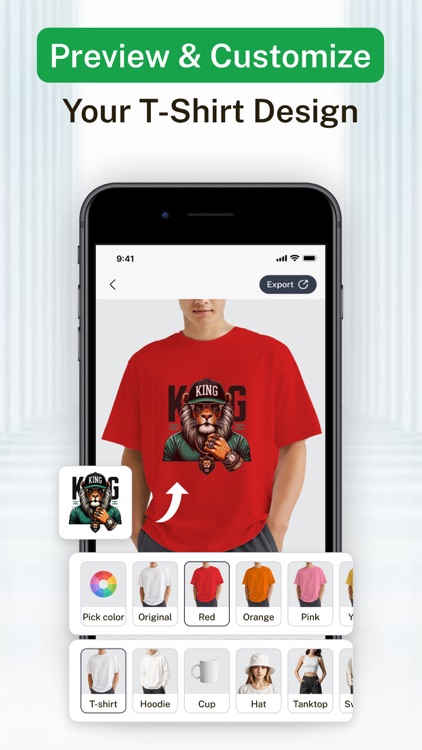 T Shirt Designer AI Design